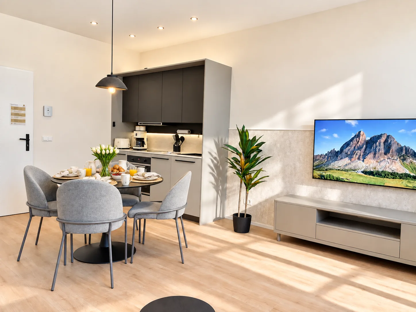 Apartment 1 – Blick historische Altstadt Füssen
